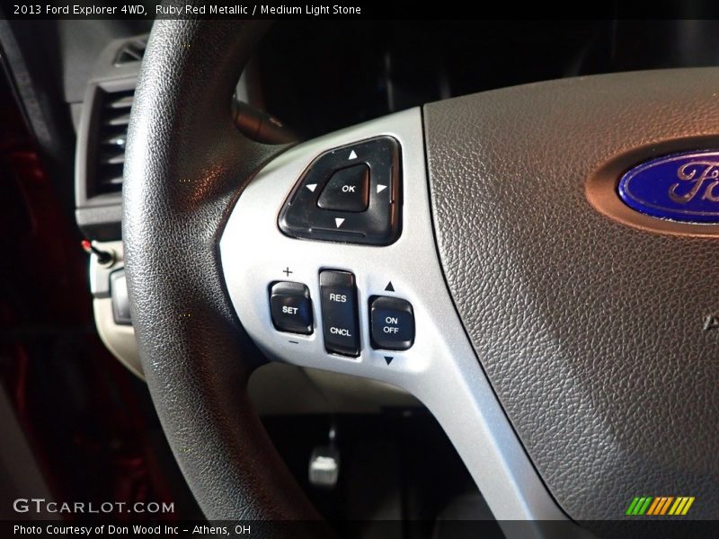 Ruby Red Metallic / Medium Light Stone 2013 Ford Explorer 4WD