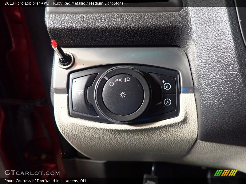 Ruby Red Metallic / Medium Light Stone 2013 Ford Explorer 4WD