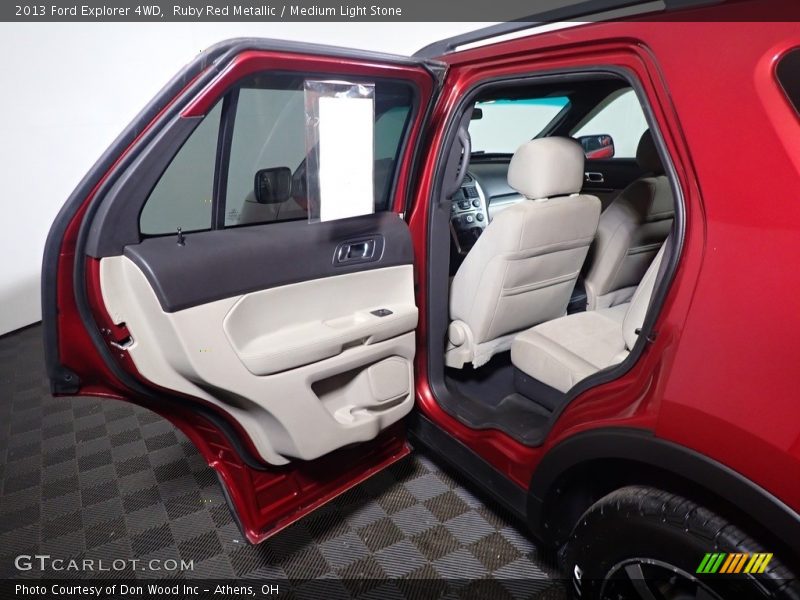 Ruby Red Metallic / Medium Light Stone 2013 Ford Explorer 4WD