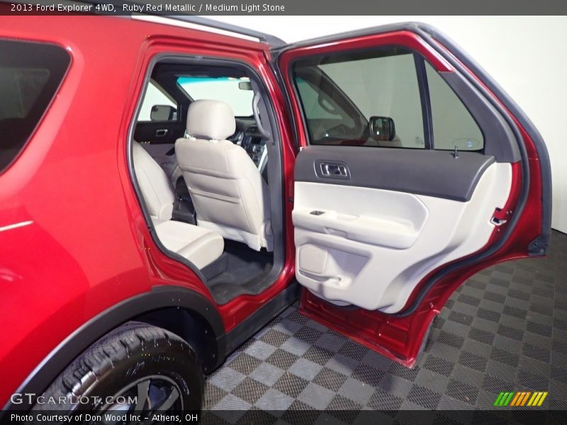 Ruby Red Metallic / Medium Light Stone 2013 Ford Explorer 4WD