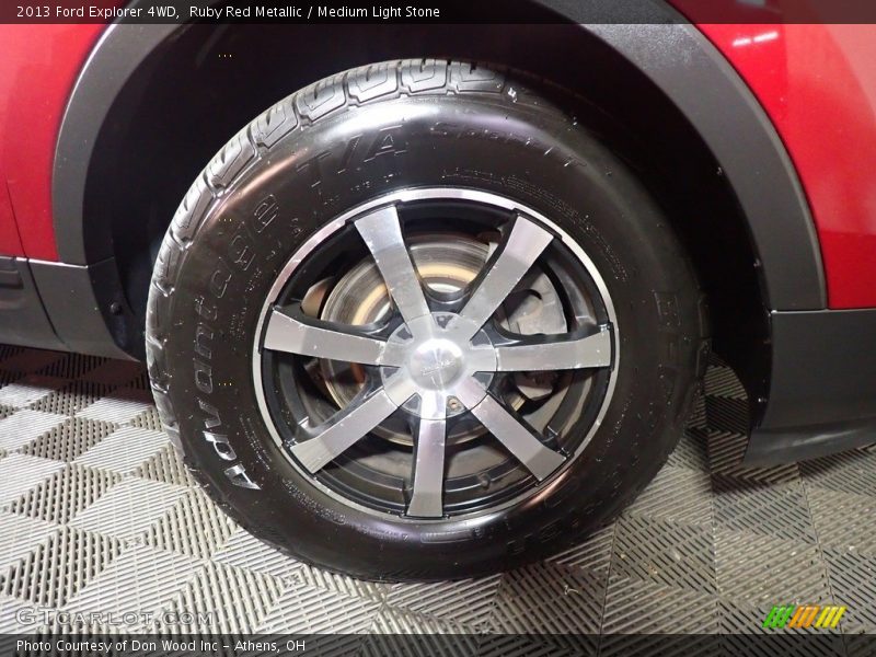 Ruby Red Metallic / Medium Light Stone 2013 Ford Explorer 4WD