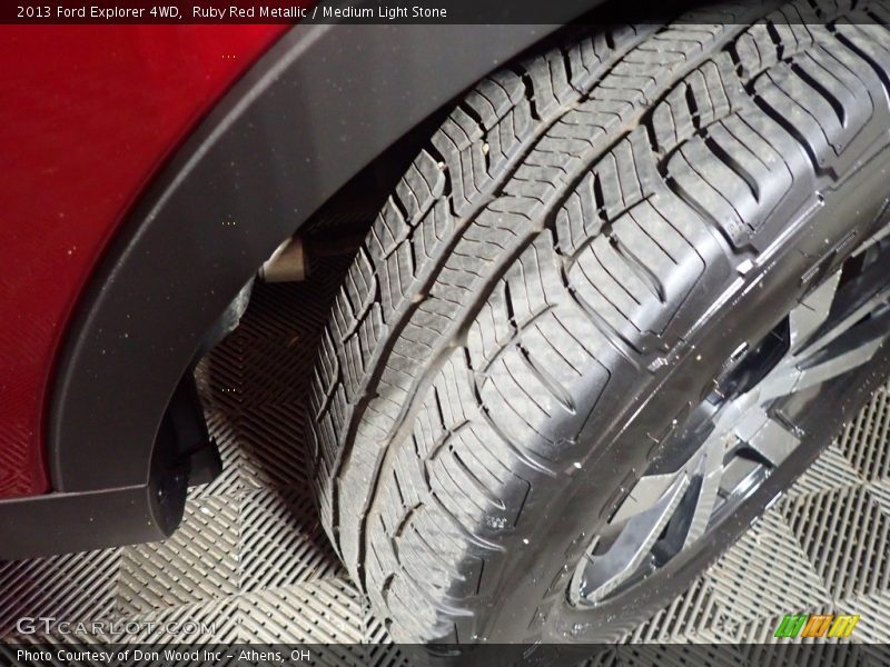 Ruby Red Metallic / Medium Light Stone 2013 Ford Explorer 4WD