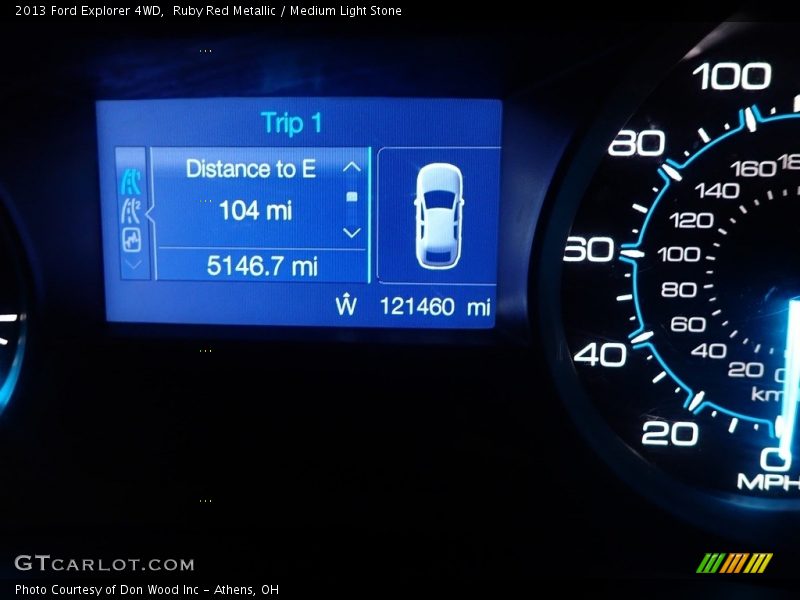 Ruby Red Metallic / Medium Light Stone 2013 Ford Explorer 4WD