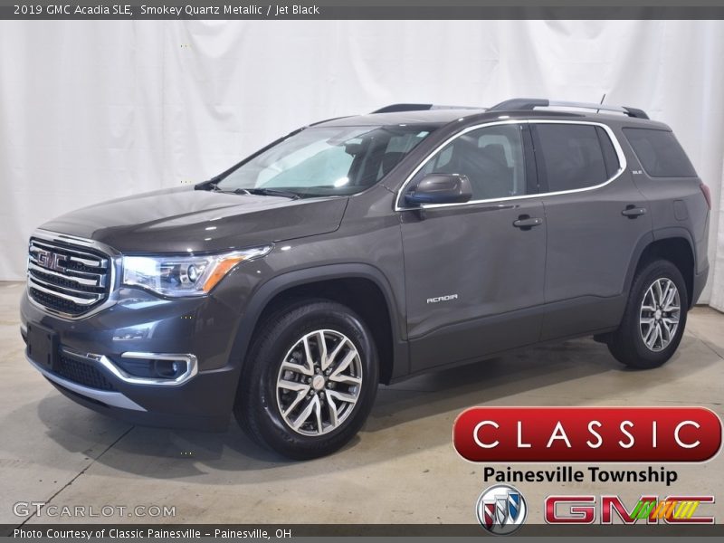 Smokey Quartz Metallic / Jet Black 2019 GMC Acadia SLE