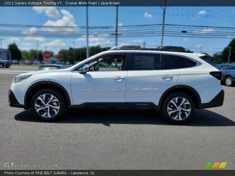 Crystal White Pearl / Java Brown 2021 Subaru Outback Touring XT