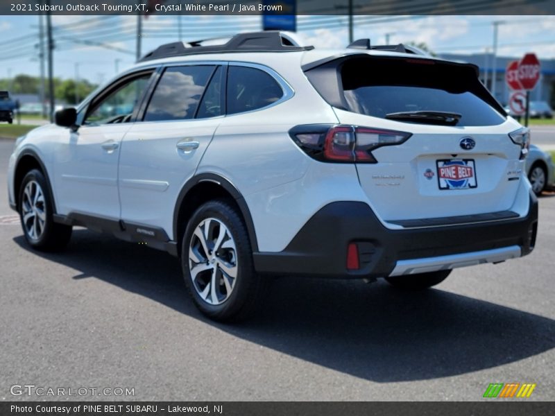 Crystal White Pearl / Java Brown 2021 Subaru Outback Touring XT