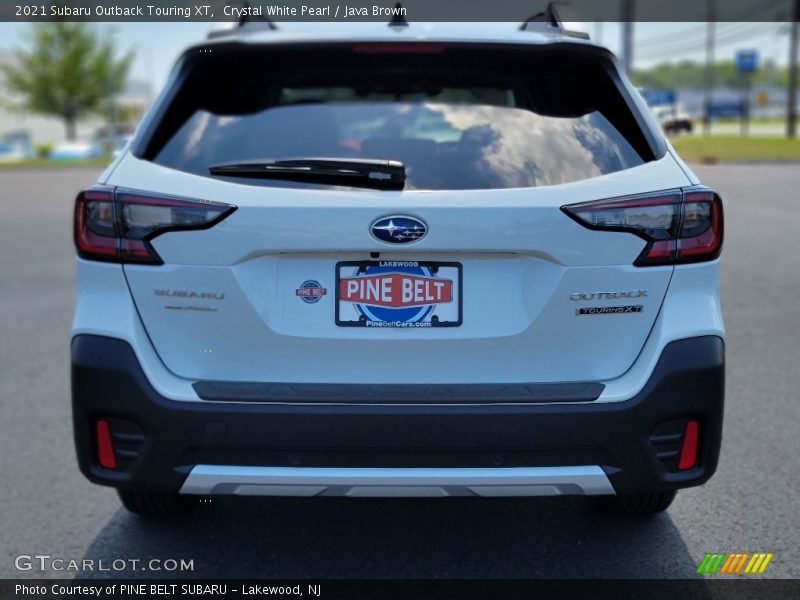 Crystal White Pearl / Java Brown 2021 Subaru Outback Touring XT