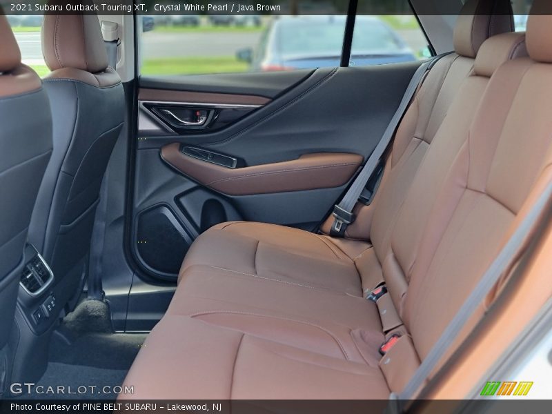 Crystal White Pearl / Java Brown 2021 Subaru Outback Touring XT