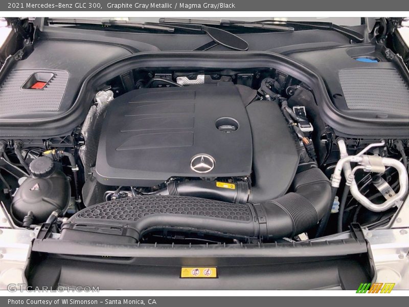 Graphite Gray Metallic / Magma Gray/Black 2021 Mercedes-Benz GLC 300