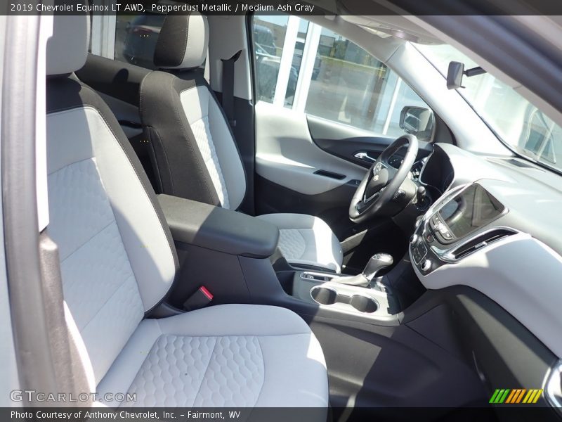 Pepperdust Metallic / Medium Ash Gray 2019 Chevrolet Equinox LT AWD