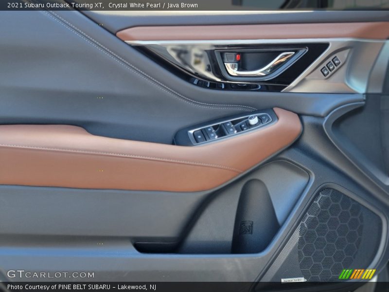 Crystal White Pearl / Java Brown 2021 Subaru Outback Touring XT