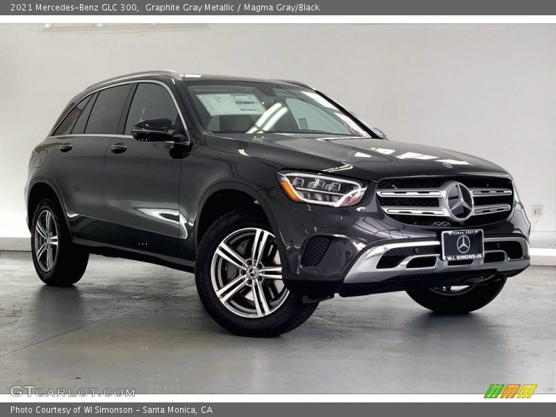 Graphite Gray Metallic / Magma Gray/Black 2021 Mercedes-Benz GLC 300