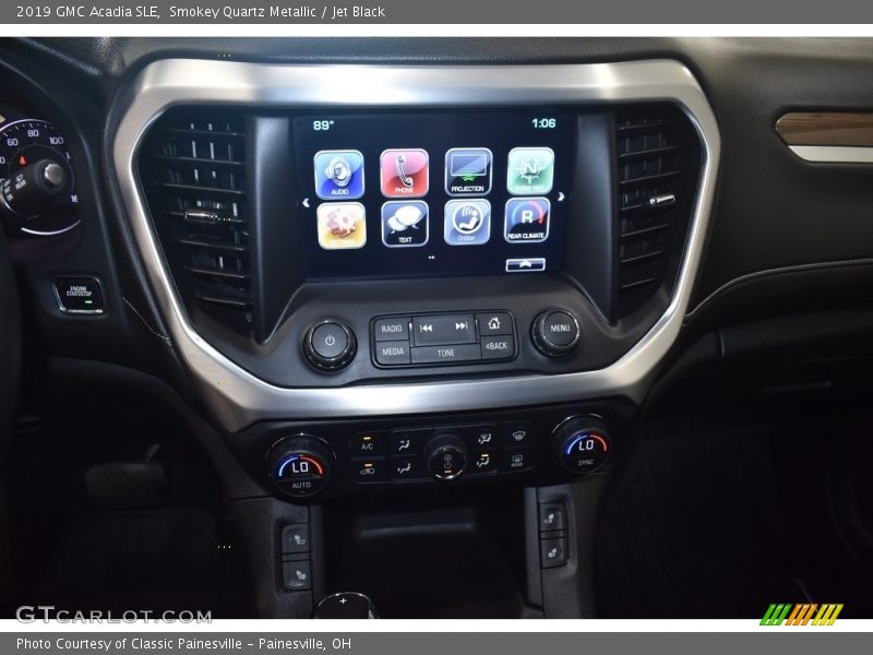 Smokey Quartz Metallic / Jet Black 2019 GMC Acadia SLE