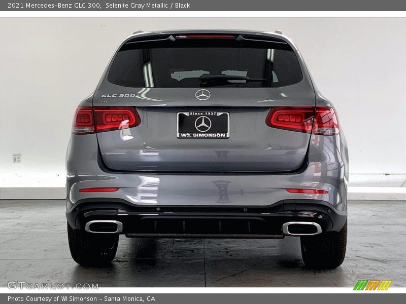 Selenite Gray Metallic / Black 2021 Mercedes-Benz GLC 300