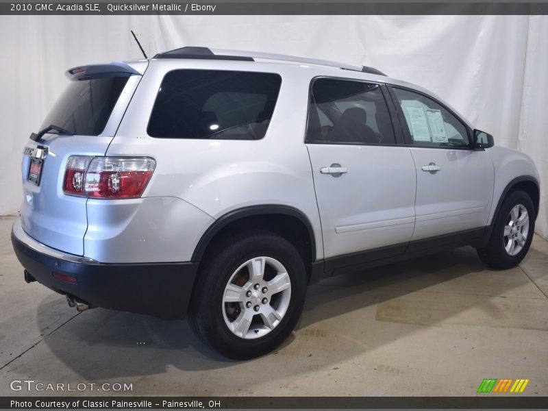 Quicksilver Metallic / Ebony 2010 GMC Acadia SLE