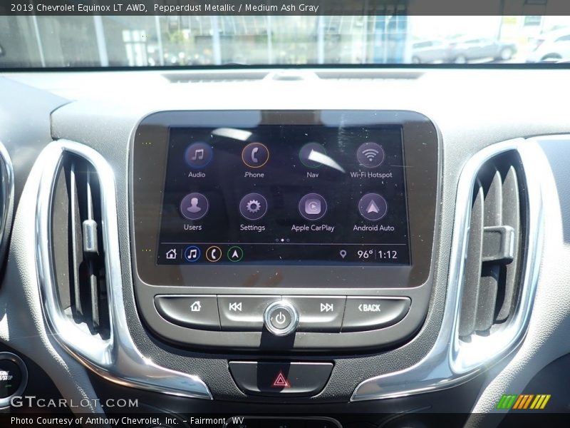 Pepperdust Metallic / Medium Ash Gray 2019 Chevrolet Equinox LT AWD