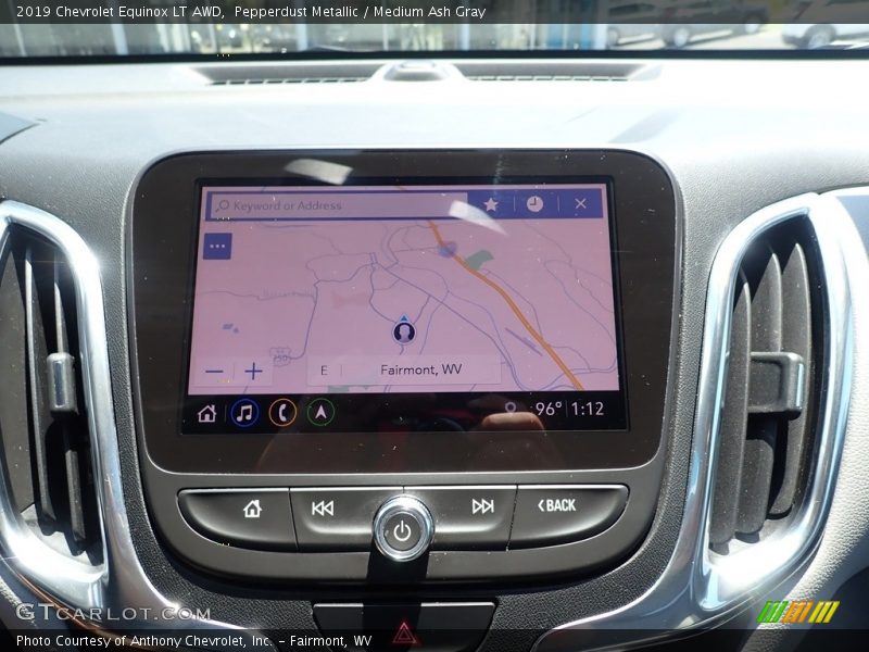 Pepperdust Metallic / Medium Ash Gray 2019 Chevrolet Equinox LT AWD