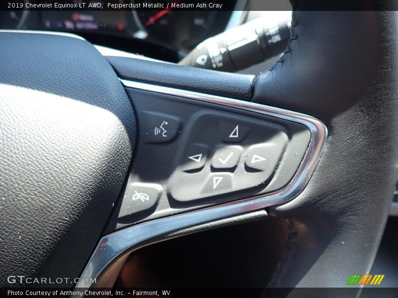 Pepperdust Metallic / Medium Ash Gray 2019 Chevrolet Equinox LT AWD