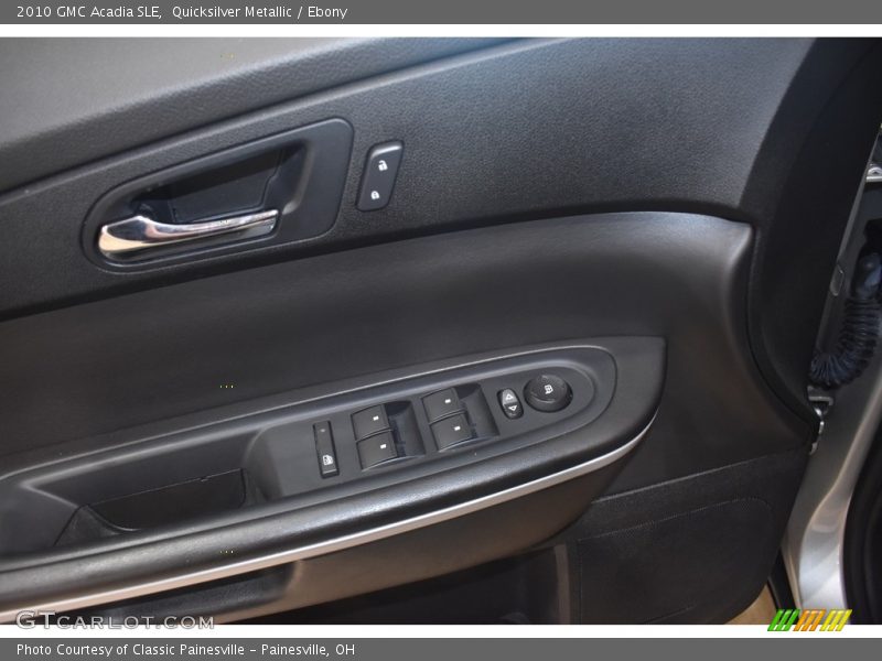 Quicksilver Metallic / Ebony 2010 GMC Acadia SLE