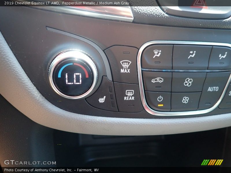 Pepperdust Metallic / Medium Ash Gray 2019 Chevrolet Equinox LT AWD