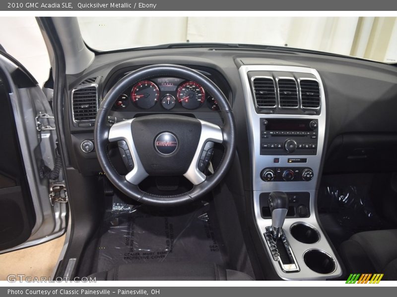 Quicksilver Metallic / Ebony 2010 GMC Acadia SLE