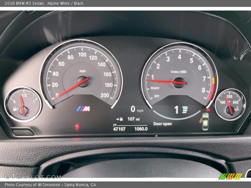  2018 M3 Sedan Sedan Gauges