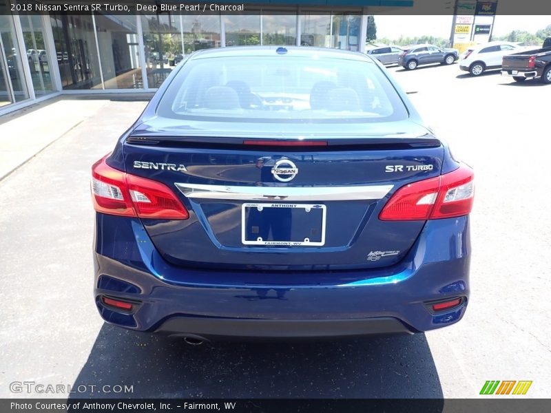 Deep Blue Pearl / Charcoal 2018 Nissan Sentra SR Turbo