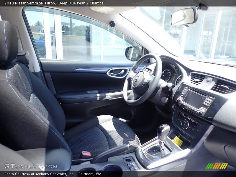 Deep Blue Pearl / Charcoal 2018 Nissan Sentra SR Turbo