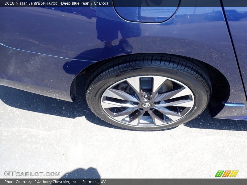 Deep Blue Pearl / Charcoal 2018 Nissan Sentra SR Turbo