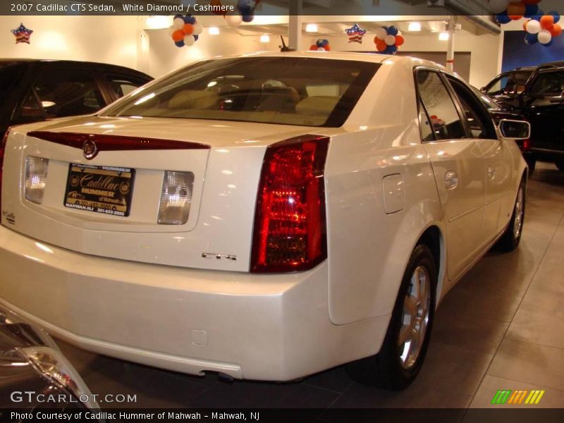 White Diamond / Cashmere 2007 Cadillac CTS Sedan