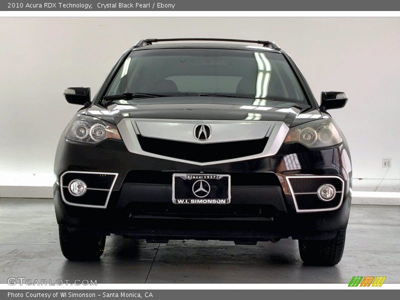Crystal Black Pearl / Ebony 2010 Acura RDX Technology