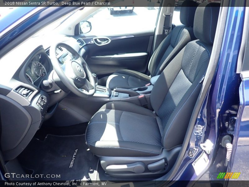 Deep Blue Pearl / Charcoal 2018 Nissan Sentra SR Turbo