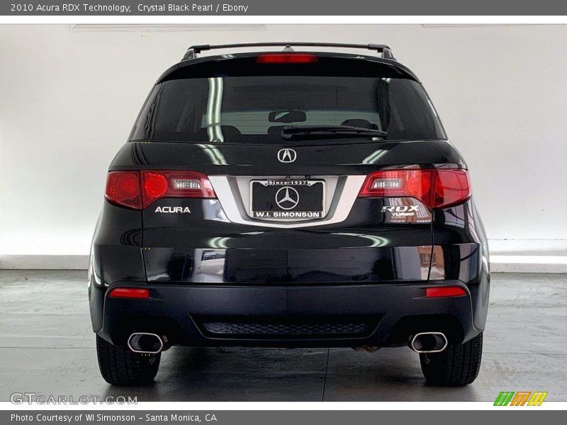 Crystal Black Pearl / Ebony 2010 Acura RDX Technology