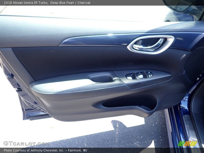 Deep Blue Pearl / Charcoal 2018 Nissan Sentra SR Turbo