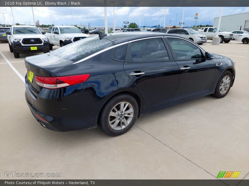 Ebony Black / Black 2016 Kia Optima LX