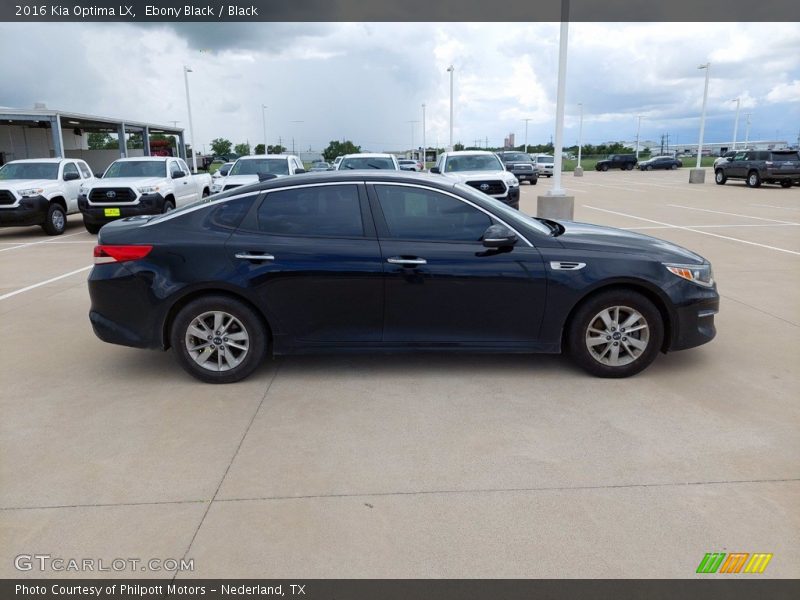  2016 Optima LX Ebony Black