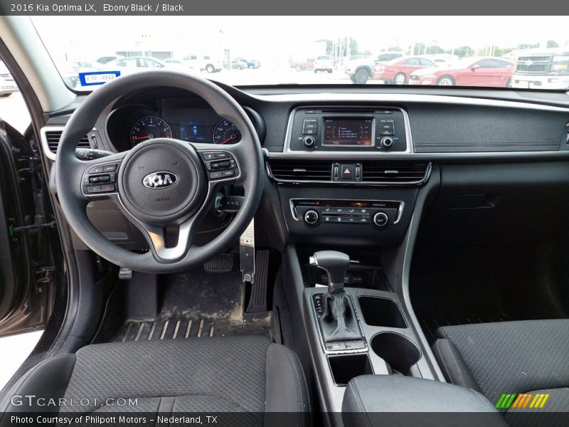 Dashboard of 2016 Optima LX