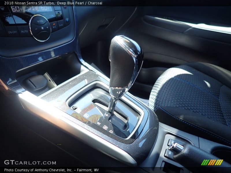 Deep Blue Pearl / Charcoal 2018 Nissan Sentra SR Turbo