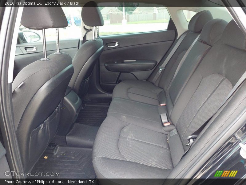 Ebony Black / Black 2016 Kia Optima LX