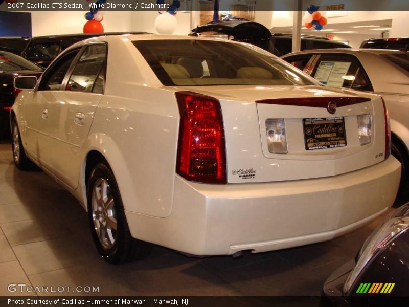 White Diamond / Cashmere 2007 Cadillac CTS Sedan