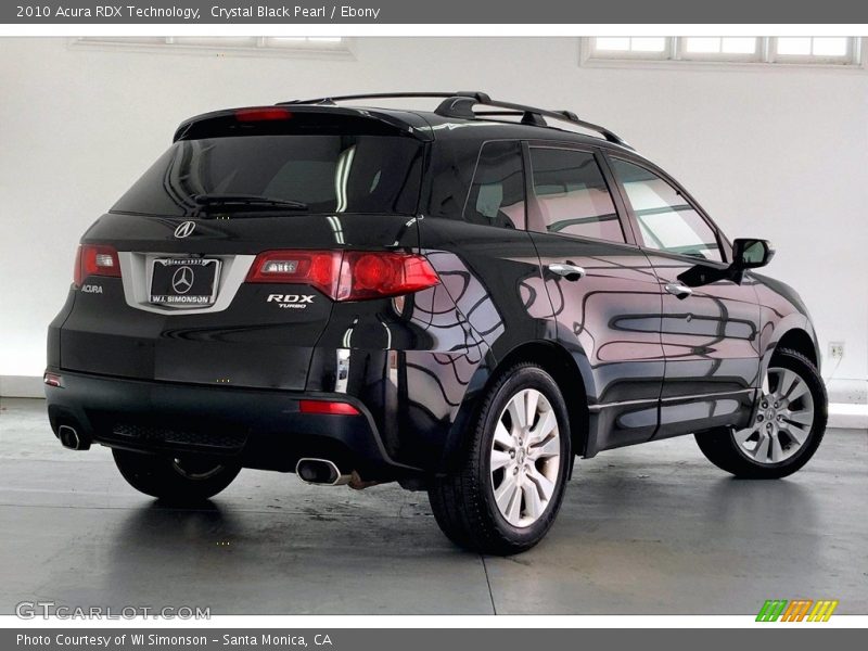 Crystal Black Pearl / Ebony 2010 Acura RDX Technology