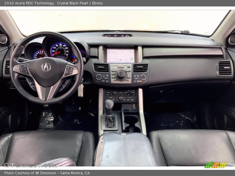 Crystal Black Pearl / Ebony 2010 Acura RDX Technology