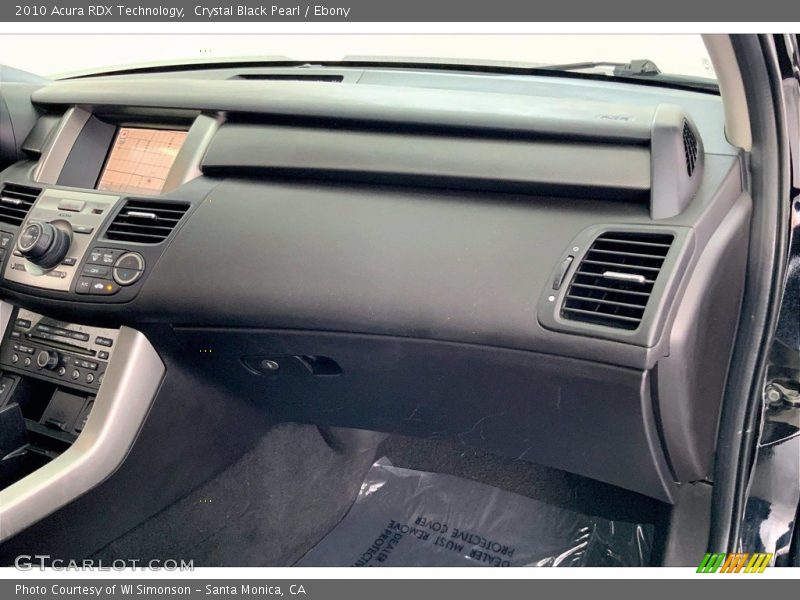 Crystal Black Pearl / Ebony 2010 Acura RDX Technology