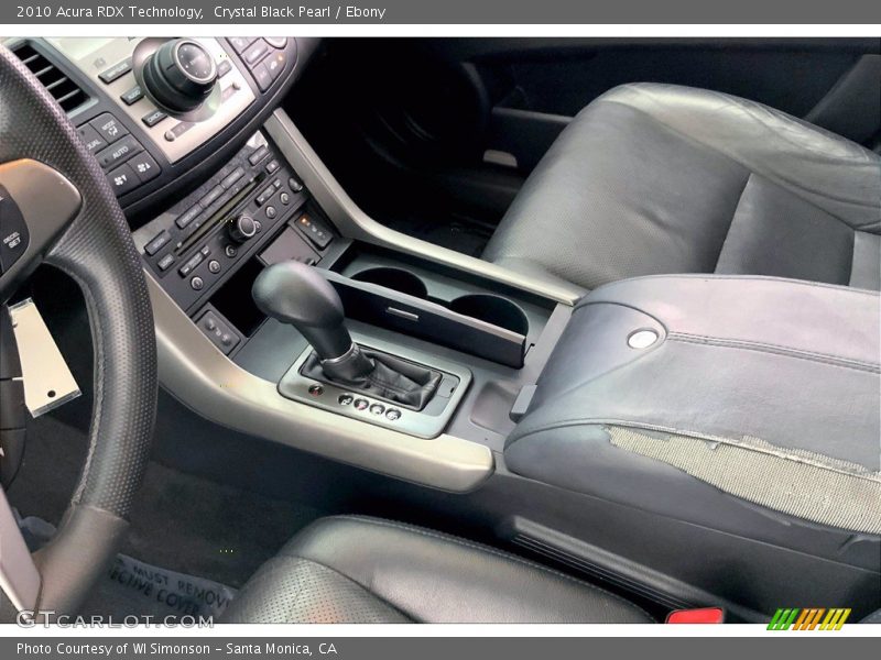 Crystal Black Pearl / Ebony 2010 Acura RDX Technology