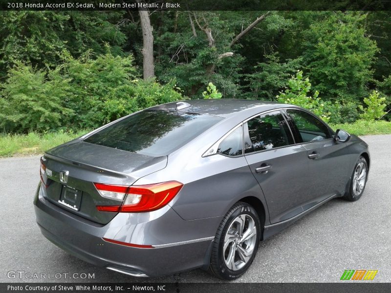 Modern Steel Metallic / Black 2018 Honda Accord EX Sedan
