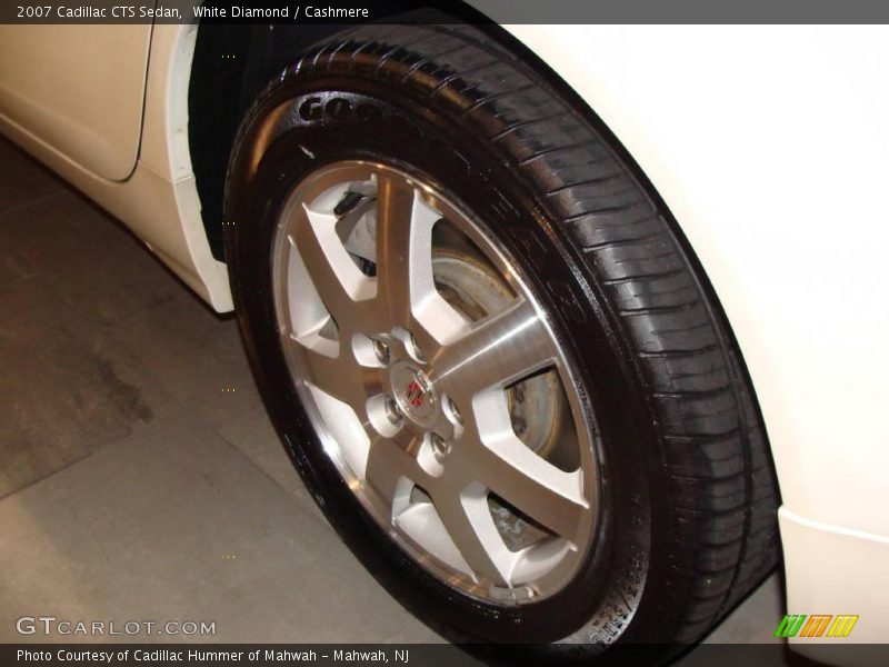 White Diamond / Cashmere 2007 Cadillac CTS Sedan