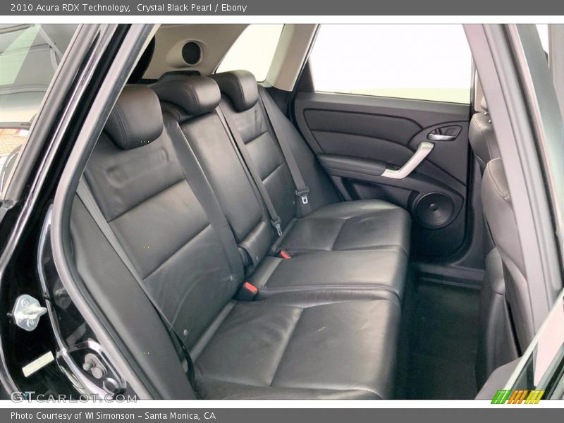 Crystal Black Pearl / Ebony 2010 Acura RDX Technology