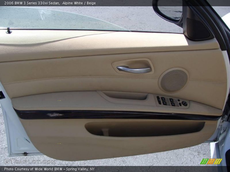 Alpine White / Beige 2006 BMW 3 Series 330xi Sedan