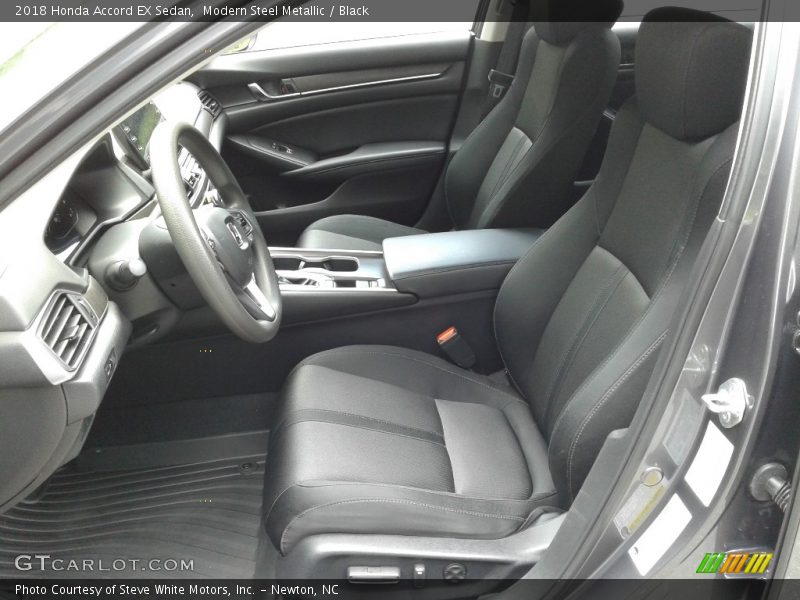 Front Seat of 2018 Accord EX Sedan