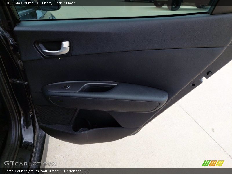 Ebony Black / Black 2016 Kia Optima LX